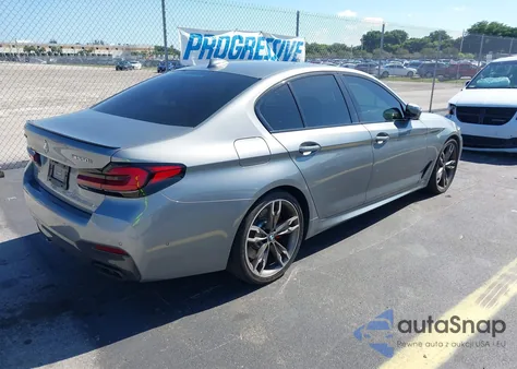 2023 BMW M550 I xDrive из США, поврежденный, VIN WBA13BK06PCM13678